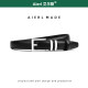 Women's belt thin summer new versatile leather fashionable belt women's decorative suit jeans belt black simple