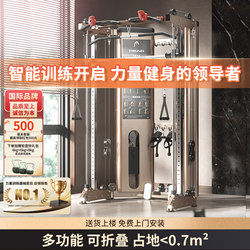 Head Smith Machine Multi-Function Bird Dips Bench Press Squat Rack Comprehensive Training Equipment Foldable Equipment