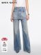 Miss Sixty 25 spring new skirt denim skirt wash multi-button design