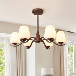 American-Style Mid-Century Chandelier, Living Room Main Light, Dining Room Bedroom Light, Hall Dining Room French Retro Lighting Fixtures, 2025 New Model