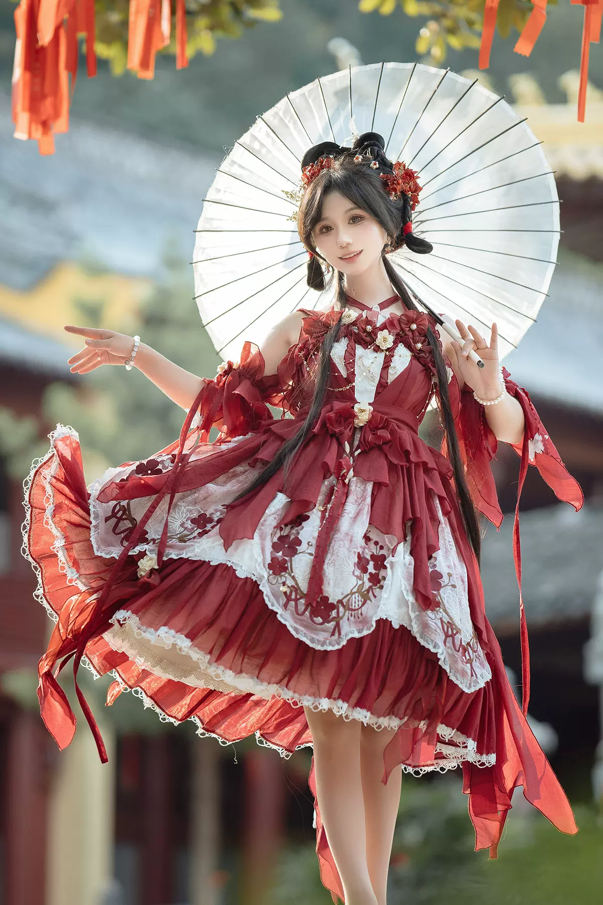 中国ロリータ Bramble Rose jsk epetice 中国ロリータ Bramble Rose jsk epetice GLM Fashion Show 2025】薔薇