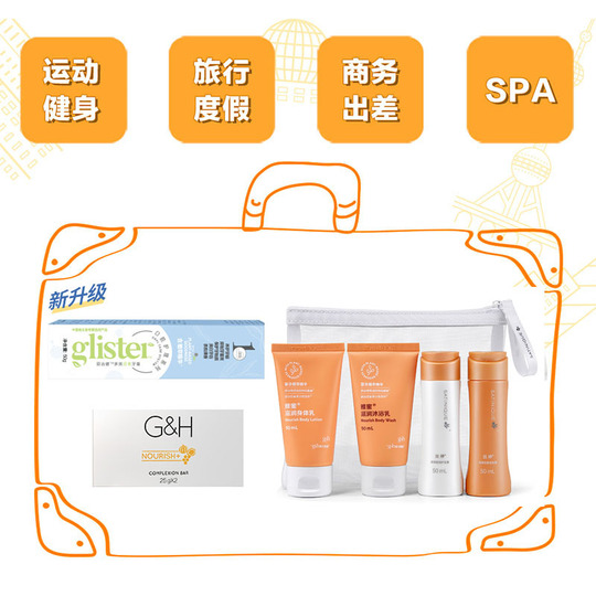 Amway 6-Piece Travel Personal Care Set - Toothpaste, Soap & Shampoo