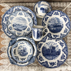 British johnsonbrothers castle plates bowls