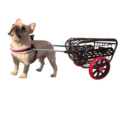 Suitable for 5~8kg Dogs: Teddy, Pug, Collie, Shiba Inu, Poodle, Mini Schnauzer, Small Dog Trailer