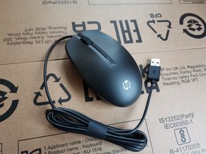 
Original genuine HP HP 125M USB wired mouse TPA-P001M desktop notebook general office