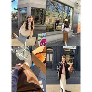 
aaaaxbbb tavern oak rope lace short skirt casual skirt multi-version versatile design long skirt