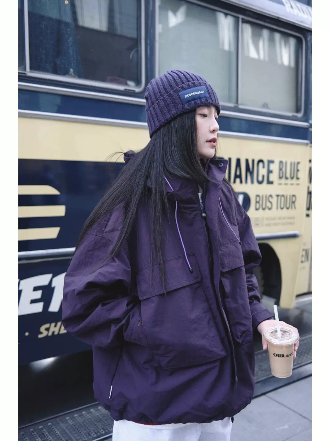 SFC NYLON HOODIE JACKET 22AW机能尼龙口袋连帽夹克冲锋衣外套-Taobao