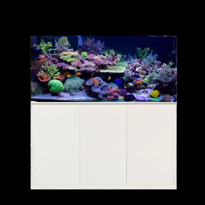 方圆超白海水套缸珊瑚缸底滤缸60 90 1 150cm隔断海水缸定制