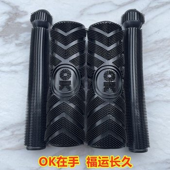 OK electric rider handlebar cover motorcycle universal anti-slip, sweat, wear-resistant modification soft and non-cracking personalized plastic cover