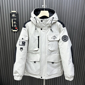 
2026 new winter work clothes thickened warm cotton clothes men and women same style couple jackets casual versatile men's jackets