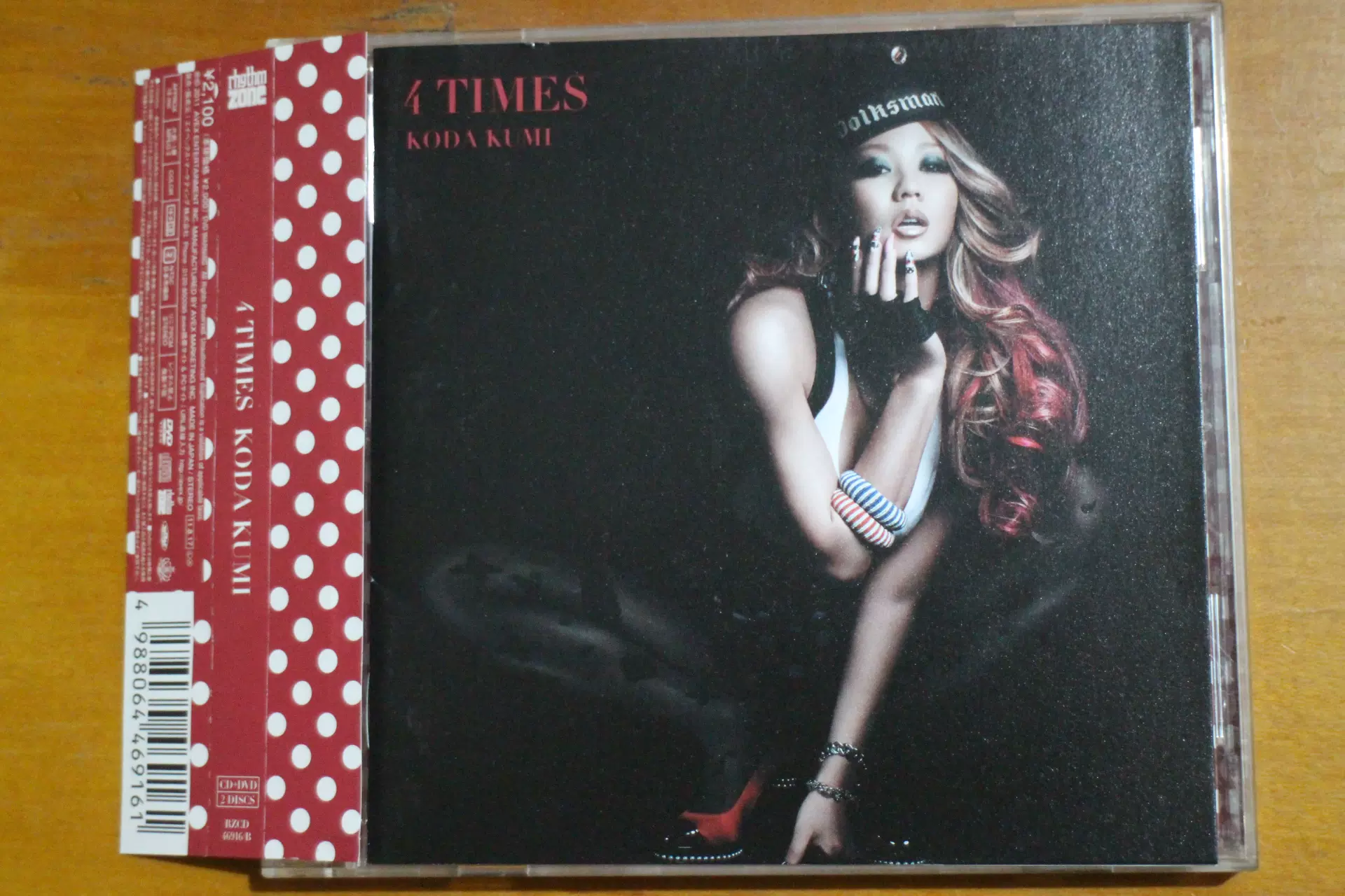 倖田來未4 TIMES CD+DVD 行货带侧标R版E5-Taobao