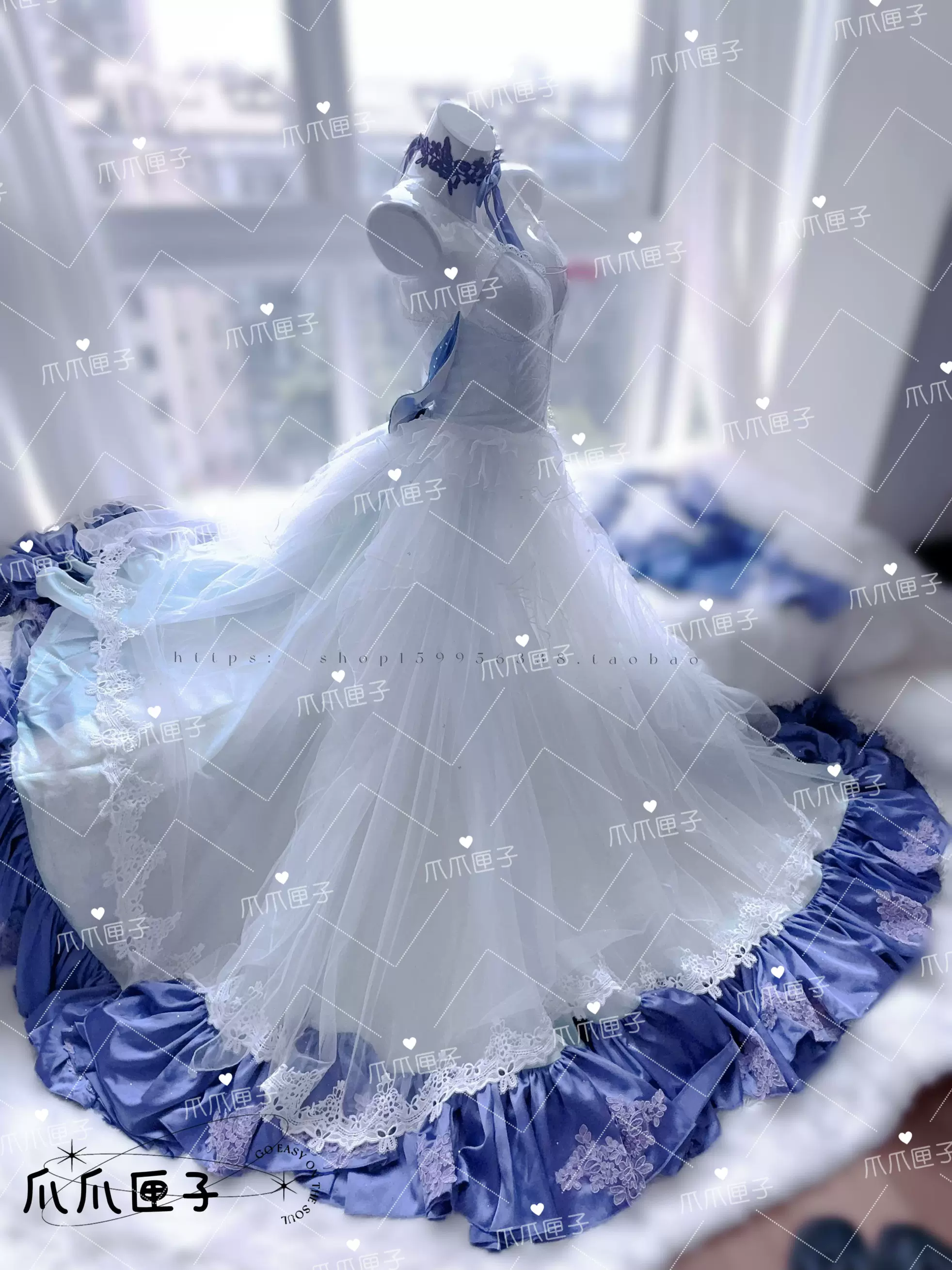 爪爪匣子】碧蓝航线柴郡cos冰雪公主定制