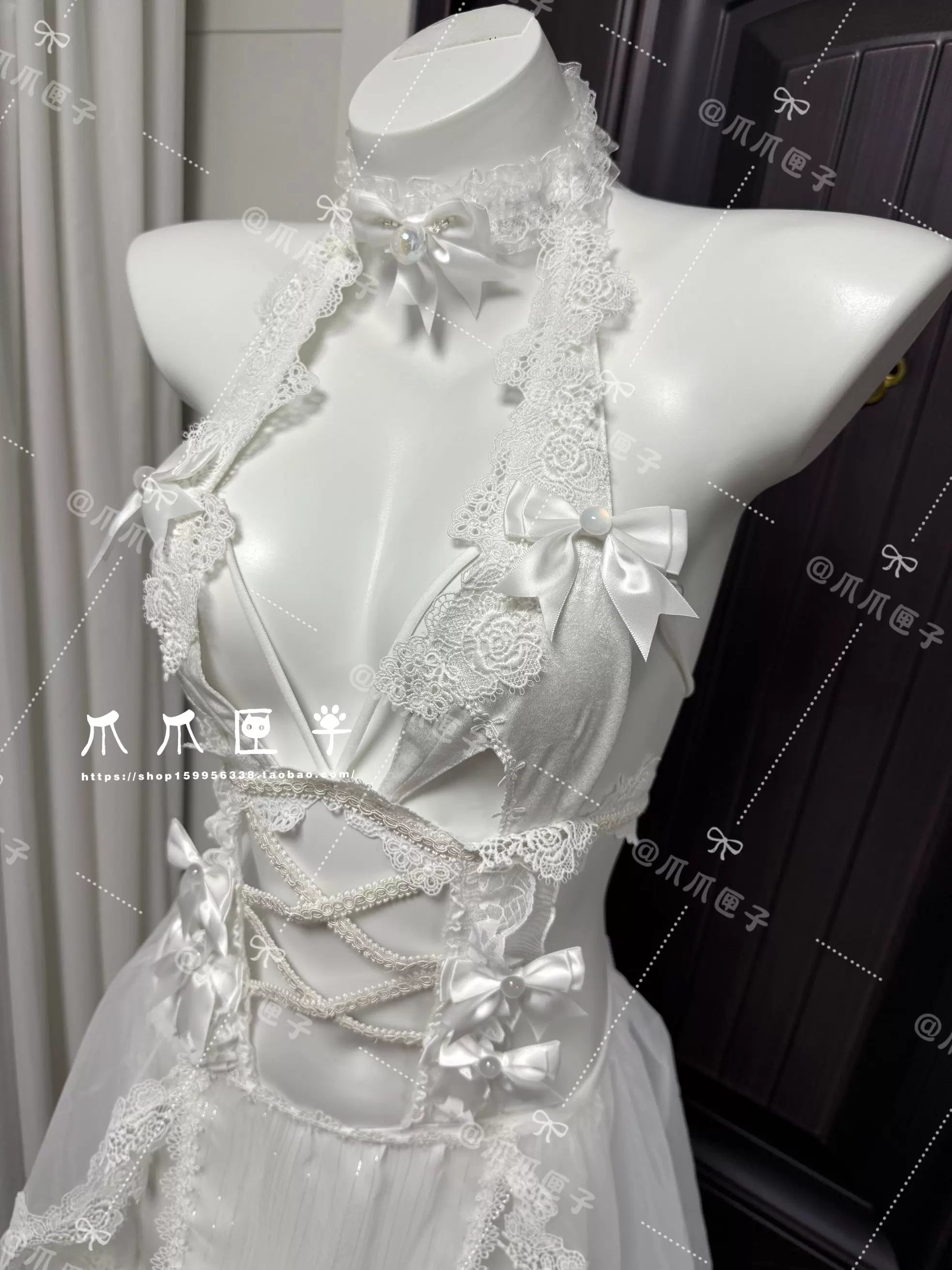 爪爪匣子】碧蓝航线魔堡中的堕天使珍珠号cosplay定制