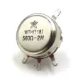 WTH1181A 2W chiết áp có thể điều chỉnh điện trở 560 ohm trượt biến trở cuộn dây đơn màng carbon điều chỉnh tốc độ