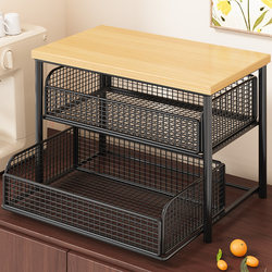 Desktop Cup Storage Rack, Water Cup, Tea Cup, Dining Table Countertop Organizer, Coffee Machine, High-End, Light Luxury, High Aesthetic Value