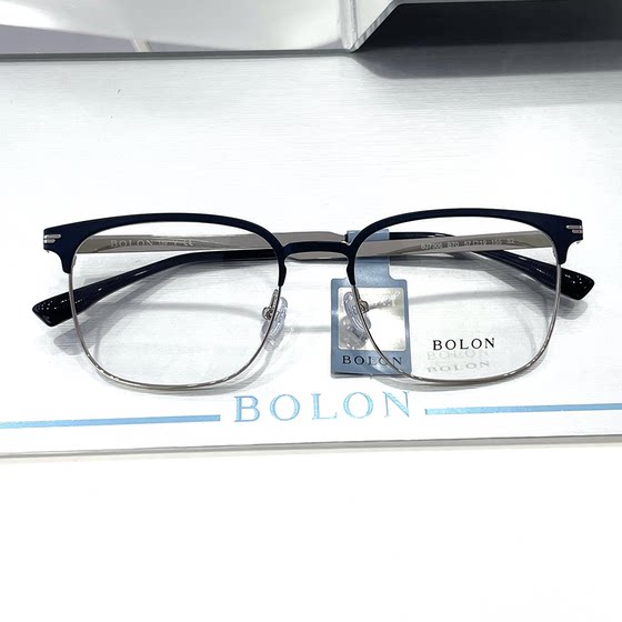 
2023 new product BOLON Tyrannosaurus glasses myopia optical frame metal frame alloy half frame for men and women BJ7306