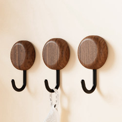 Household Hooks, No-Drill, Strong Adhesive, Heavy-Duty Hooks for Bathroom, Kitchen, Toilet, Traceless Towel Wall Hooks