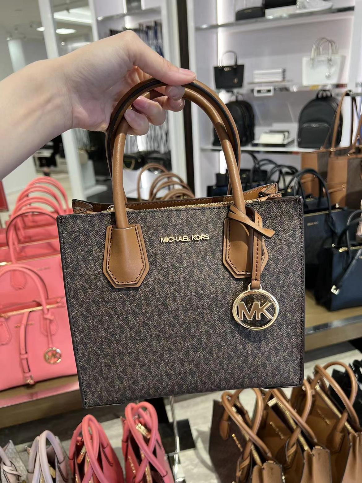 风速美国代购正品 mk michael kors奥莱mercer风琴包中号