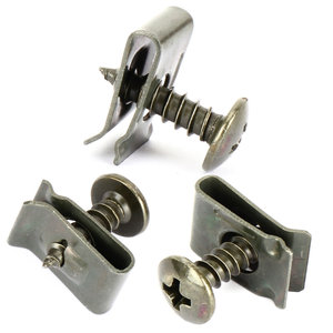 
M4M5 self-tapping screw nut card, special anti-rust nail for plastic parts of motorcycles and electric vehicles, self-tapping screw clip