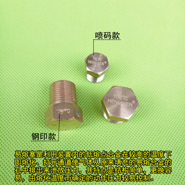 Air Conditioning Unit Copper Fusible Plug Safety Plug Fusible Plug ...