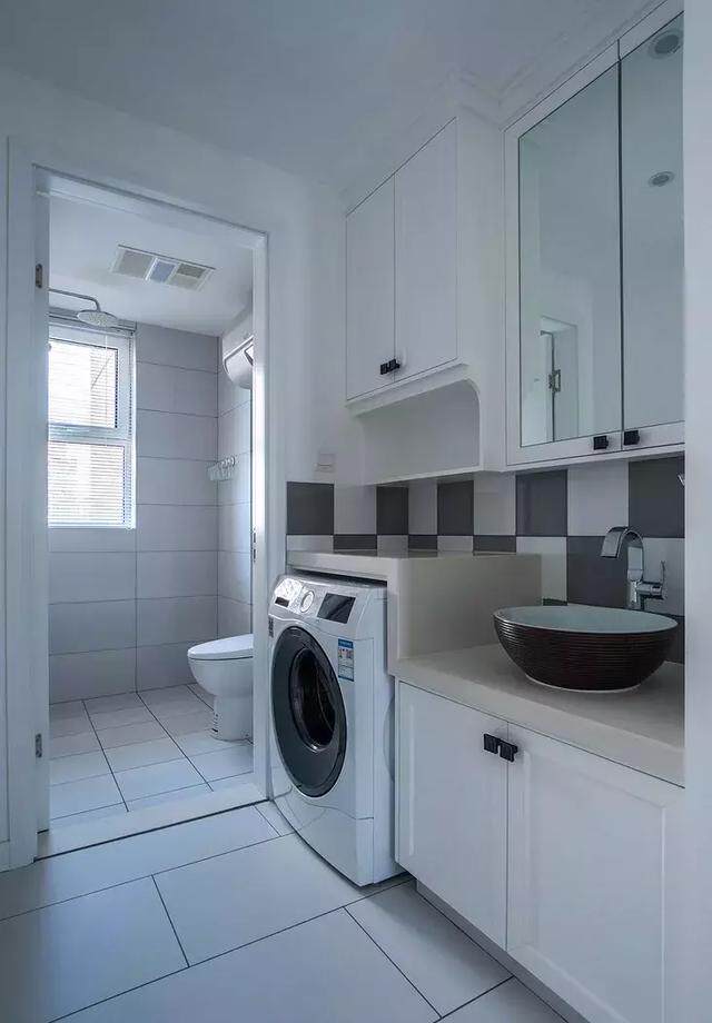 如果卫生间有足够的面积,洗衣机可以放这 - 美优享 - 美丽优品分享好