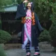 daki cosplay sexy Kimetsu không Yaiba cos phù hợp với Nezuko trẻ em Nezuko trang phục hóa trang ống tre Mi Douzi cos phù hợp với cos nữ cosplay tanjiro kamado Cosplay Demon Slayer