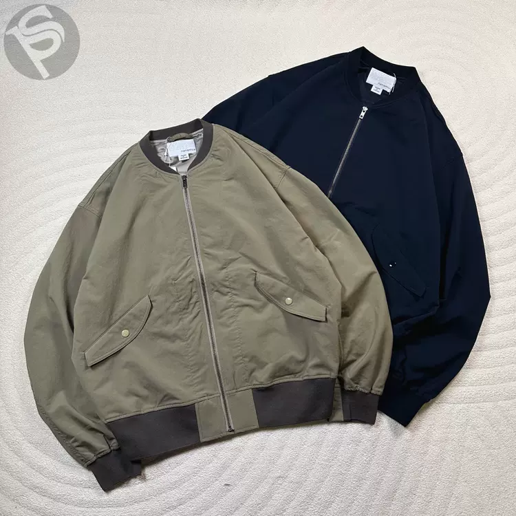 トップス YASHIKI 24SS Mebuki Knit Blouson 现货YASHIKI 24SS MEBUKI KNIT BLOUSON日本制针织提花双拉链夹克