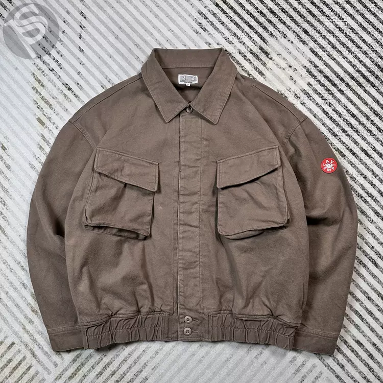 c.e Cavempt Grey Noise Button Jacket c.e cavempt GREY NOISE BUTTON