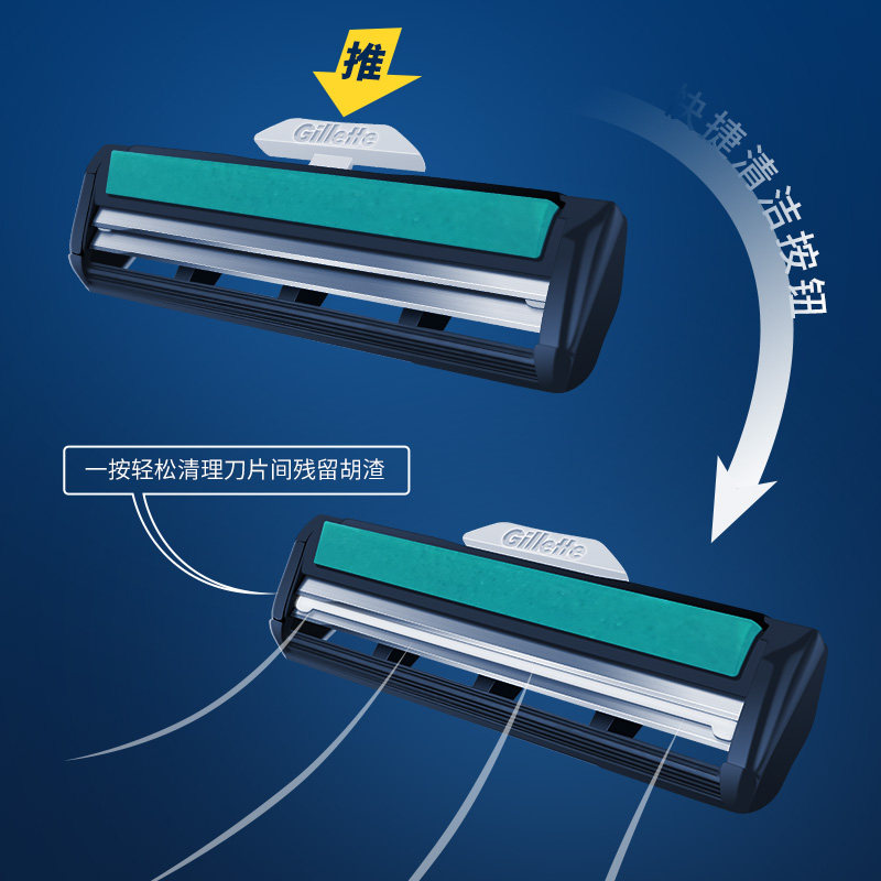 질레트 WEIFENG 면도기 수동 구식 면도기 날카로운 면도기 이중 블레이드 구식 칼 홀더 헤드-