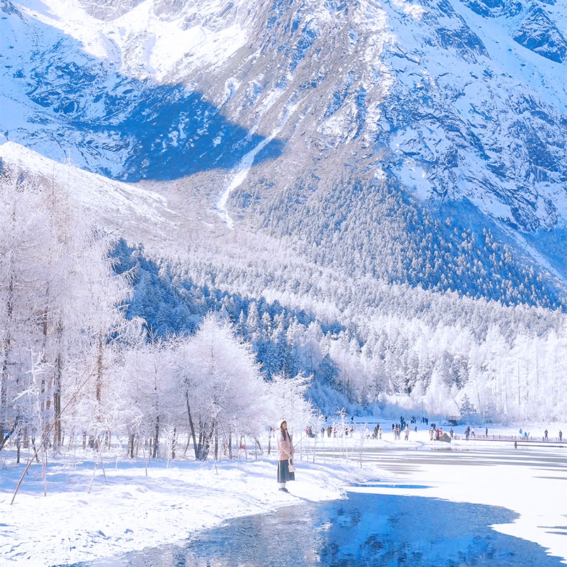 成都旅游理县毕棚沟+甘堡藏寨一日游8人小团周边游川西跟团游