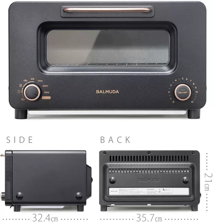 balmuda/巴慕達2022年新款多功能電烤箱The Toaster Pro K05A-SE-Taobao