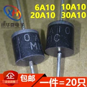 Cắm trực tiếp diode chỉnh lưu 6A10 10A10 30A10 1000V 20A10 20A điện áp cao và dòng điện cao