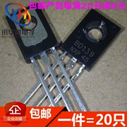 Triode bóng bán dẫn điện BD139 NPN 1.5A/80V TO-126 (20 chiếc)