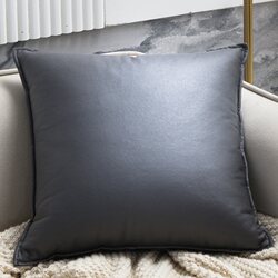 Nordic Minimalist Tech Fabric Throw Pillow Sofa Living Room Cushion Cover Without Insert High-End Luxury Headboard Backrest Cushion