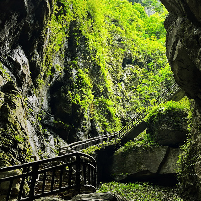 重庆武陵山大裂谷一日游816地下核工程乌江画廊游船纯玩跟团游