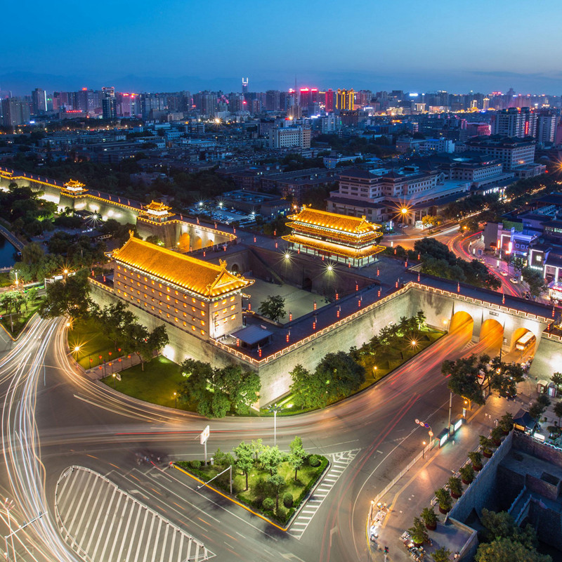 【含机票】西安旅游乾陵法门寺兵马俑骊山大唐不夜城4天3晚跟团游