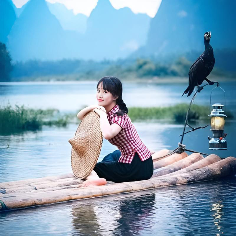 【纯玩含机票】广西桂林阳朔旅游漓江游船竹筏漂流4天3晚跟团游