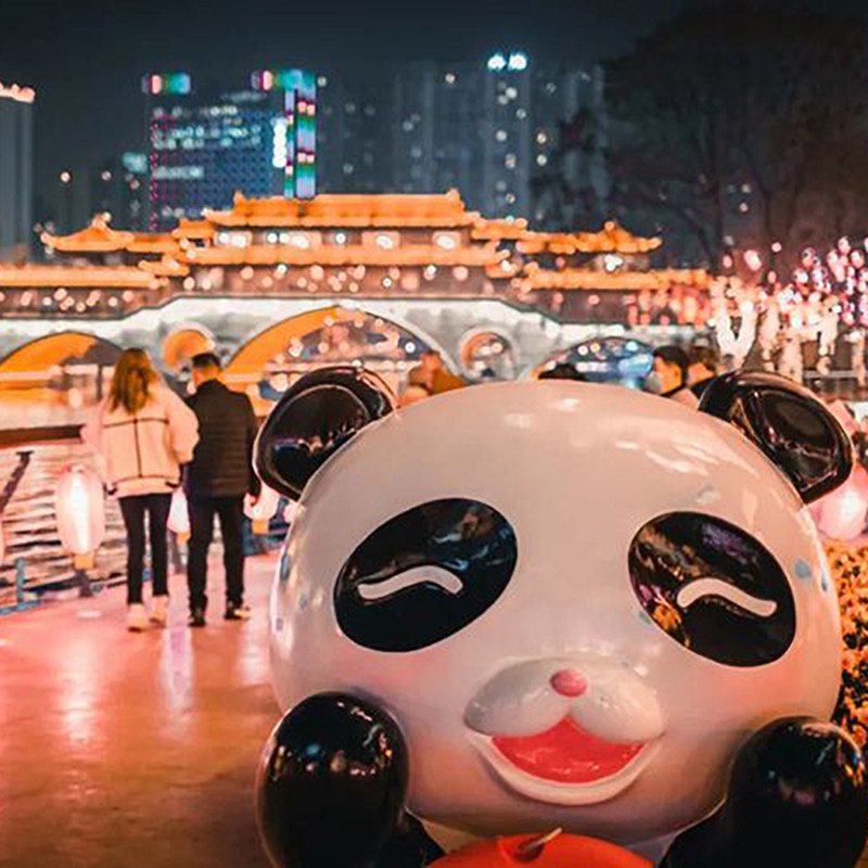 【机票+酒店】四川成都旅游6天5晚自由行都江堰甘孜川西稻城亚丁