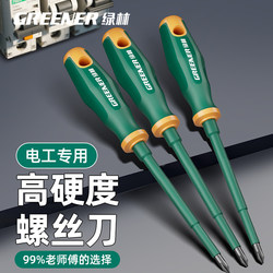 Green Forest Electrician's Special Screwdriver Set: High Hardness, Strong Magnetic, Combination Set with Torx, Flathead, Phillips, Small Screwdrivers