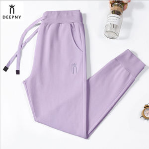 Women's spring and autumn thin pure cotton small feet sports trousers casual Harun pants foot slimming and thin elastic running
