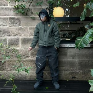 Carhartt B136 Carhartt trousers lumberjack main line heavy canvas double knee trousers B01 washed version