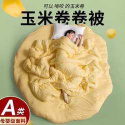 Class a Glutinous Corn Fiber Quilt 2025 Hot-Selling Winter Thickened Dormitory Home Quilt Core Suitable for All Seasons