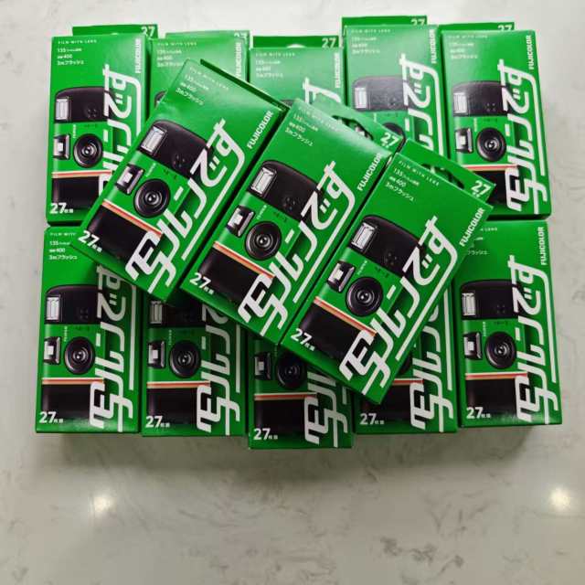 Japanese spot Fuji disposable film machine point-and-shoot camera color retro with flash 27 photos Ace400 degrees
