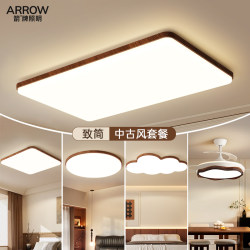 Arrow Brand Living Room Main Light 2025 New Model Ultra-Thin Mid-Century Style Ceiling Light Simple Modern Elegant Lighting Whole House Package