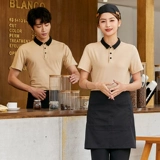 Комбинезон, футболка, кофейный чай с молоком, сделано на заказ, короткий рукав, с вышивкой
