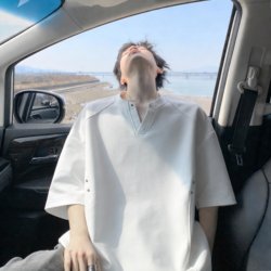 Studded Mamba Cotton Short-Sleeve T-Shirt for Men, Summer American-Style V-Neck Casual Half-Sleeve Trendy Cool Loose Five-Quarter Sleeve