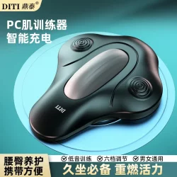 Diti Electric Kegel Trainer Pc Muscle Massager for Pelvic Floor Muscle Exercise, Suitable for Men and Women Fitness and Pelvic Floor Exercises