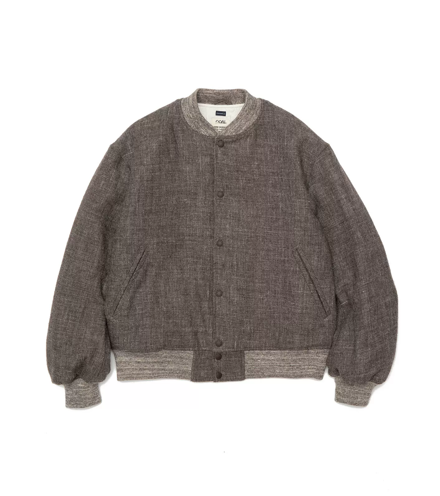 大D 代购nanamica Wool Linen Stadium Jacket 22AW 羊毛夹克-Taobao