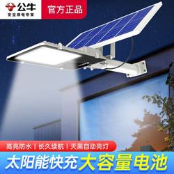 Bull Solar Lighting Outdoor Street Light Household Rural Lighting Led High-Power Lightning Protection Waterproof Super Bright