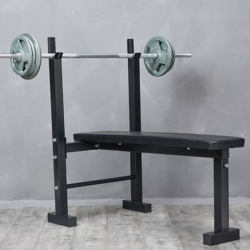 Household Men's Weight Bench Simple Weight Bench Bench Press Rack Barbell Rack Flat Push Weight Bench Bench Press Barbell